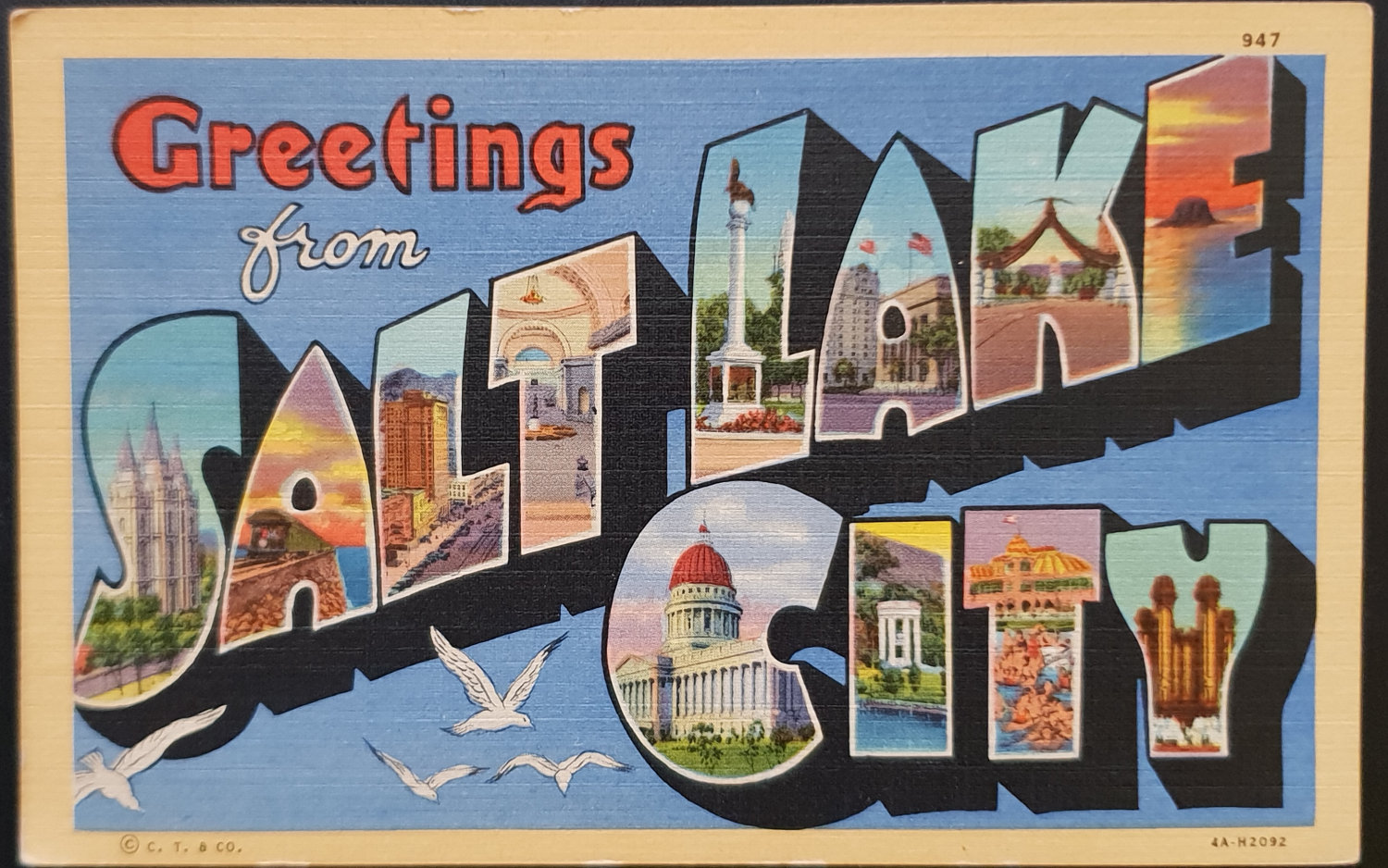 (image for) postcard Greetings from #0011